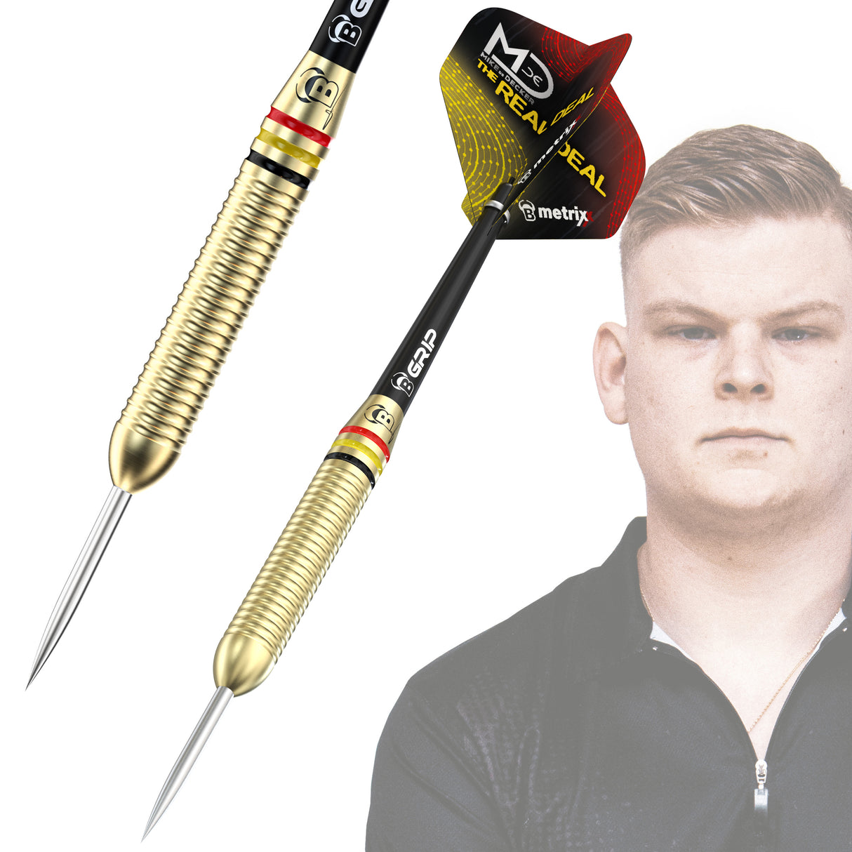 Bull's - Mike De Decker Brass | Steeldarts