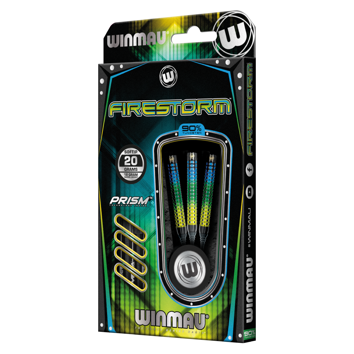 Winmau - Firestorm 90% | Softdarts