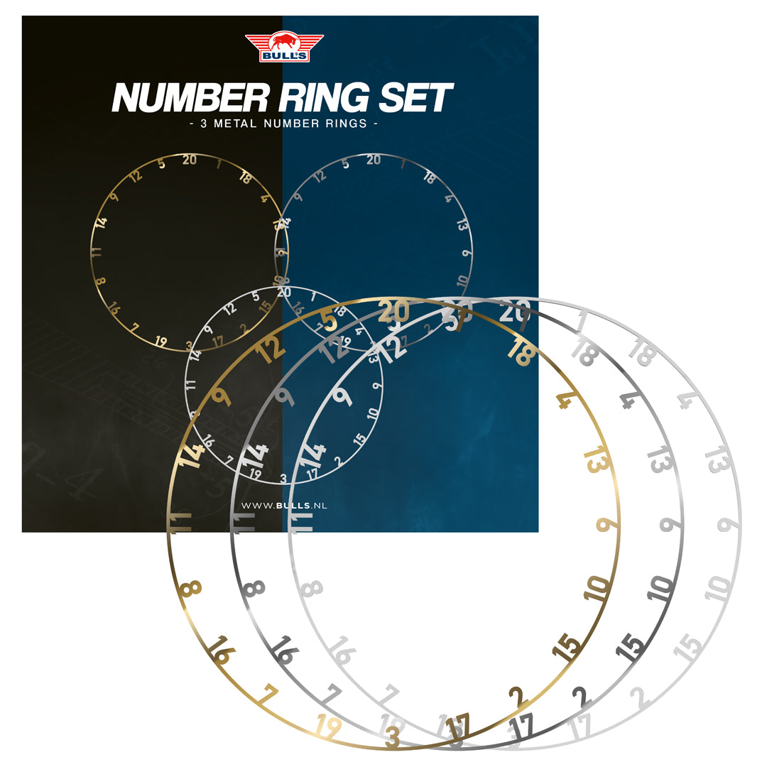 Bull's NL - Metall Number 3 Ring Set | Ring Set