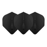 L-Style - Champagne Flight EZ L1 Standard Black | Dart Flights