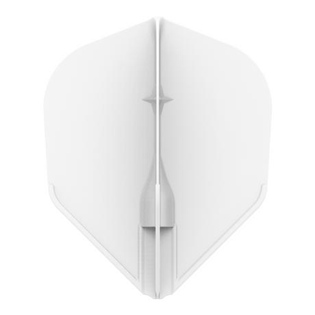 L-Style - Champagne Flight EZ L3 Shape White | Dart Flights