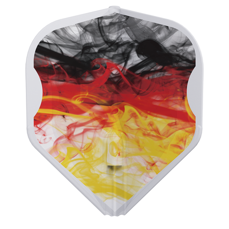 L-Style - L1 EZ RYB Clear White | Dart Flights