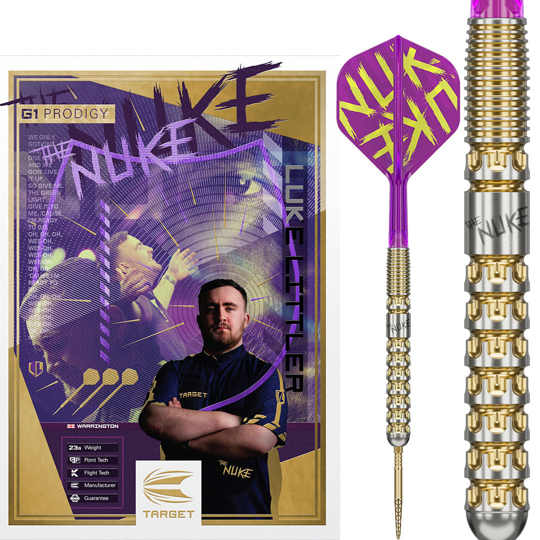 Target - Luke Littler Gen1 Prodigy 95% Swiss 23g | Steeldarts