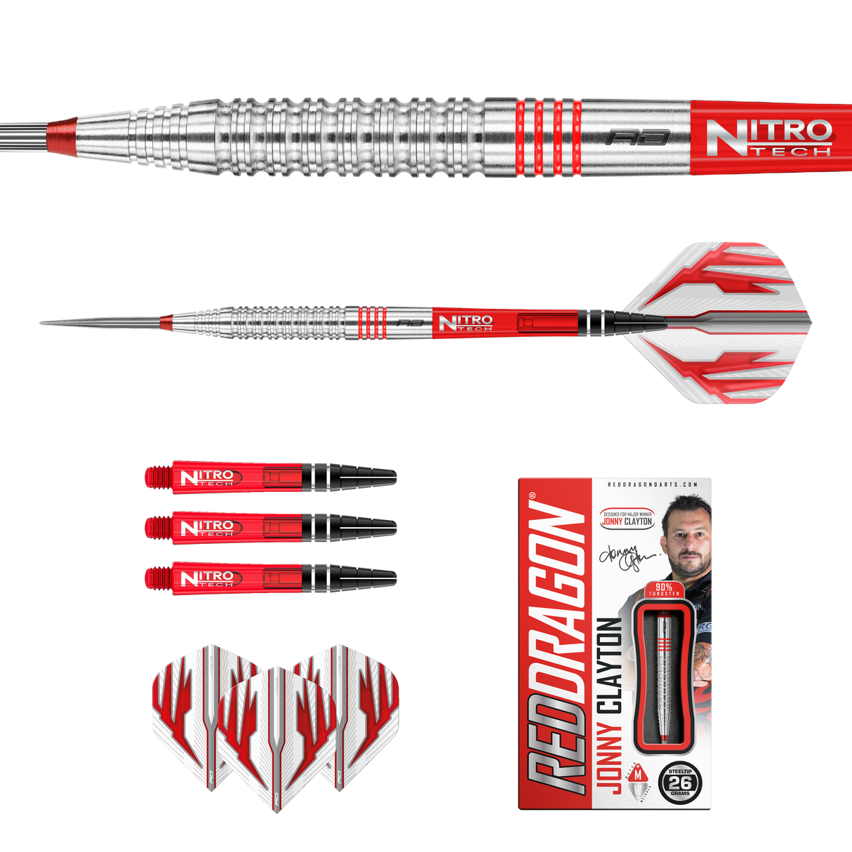 Red Dragon - Jonny Clayton 90% | Steeldarts