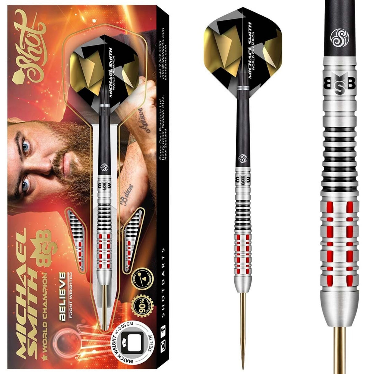 Shot - Michael Smith Believe 90% | Steeldarts