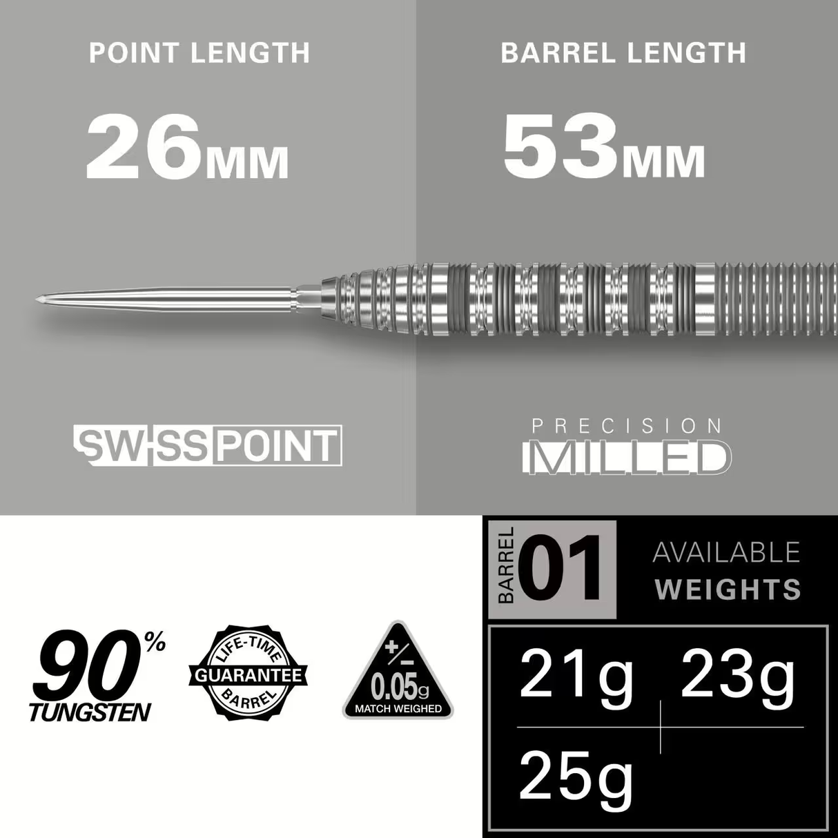 Target - Bolide 01 Swiss | Steeldarts