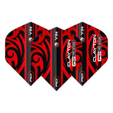 Red Dragon - Jonny Clayton  Yin Yang Red Green Standard | Dart Flights