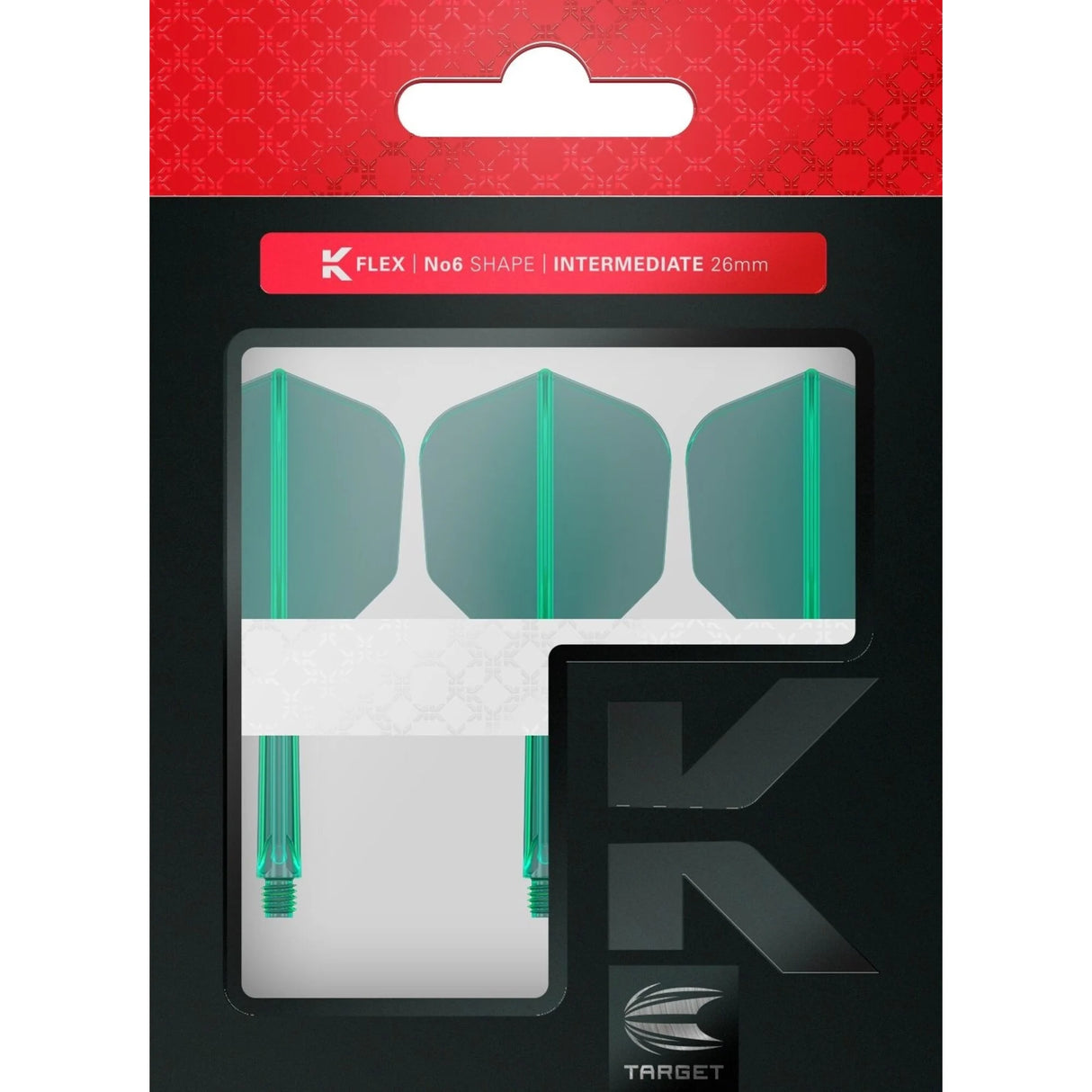 Target - K-Flex No6 Green | Dart Flights