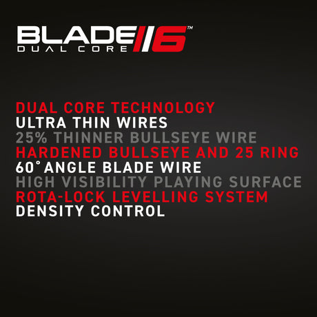 Winmau - Blade 6 Dual Core | Dart Board